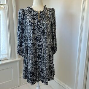 Calvin Klein ikat print dress, size 12